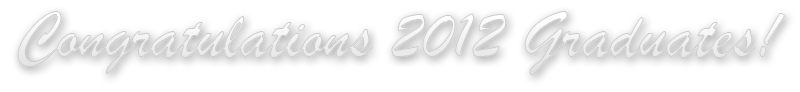 Congratulations Graduates